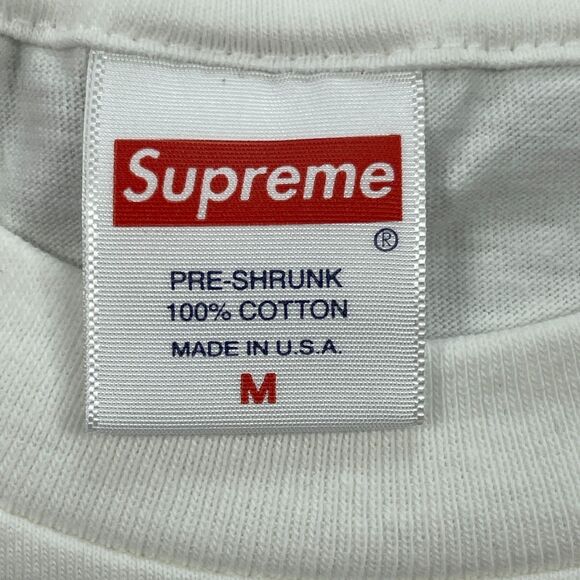 Nasty Nas Supreme T Shirt Mens Medium White Graphic Streetwear Rap Tee Escobar - Picture 4 of 8